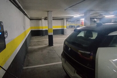 Punto de carga para coche eléctrico